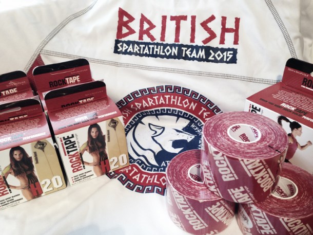 2015 British Spartathlon Team Rocktape Sponsor